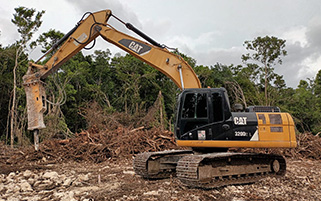 Excavadora Caterpillar 320-D